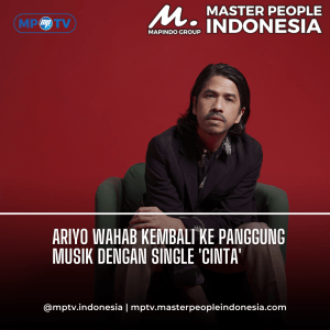 Ariyo Wahab Kembali ke Panggung Musik dengan Single 'Cinta'
