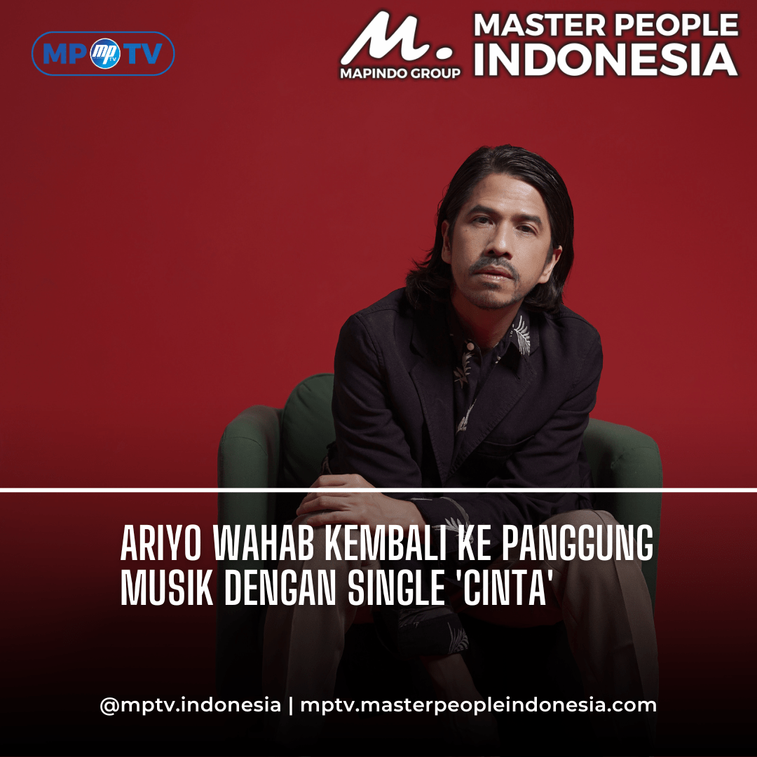 Ariyo Wahab Kembali ke Panggung Musik dengan Single 'Cinta'