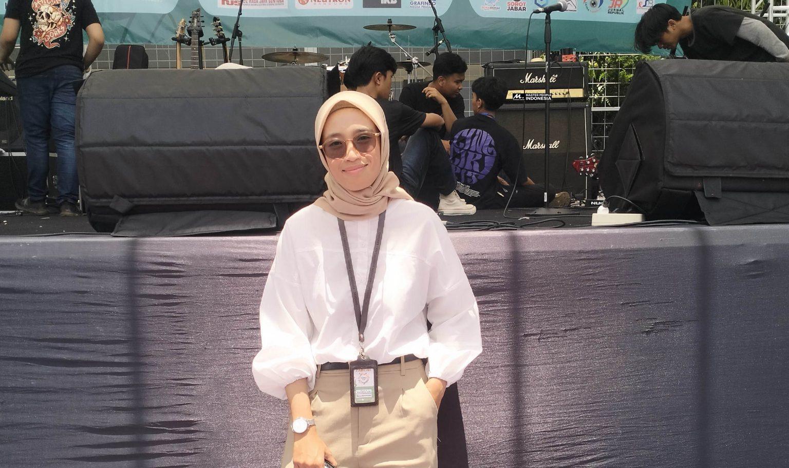 Ketua Pelaksana Acara, Risna Rahmi Nurfahira, S.Pd