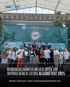 Panitia Acara (Guru SMA Angkasa Husein Bandung) berfoto bersama Bintang Tamu Allegra Fest 2025