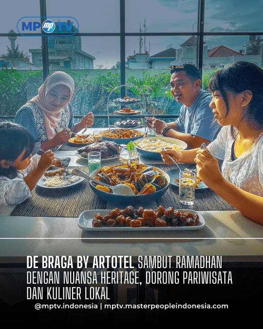 Memasuki bulan suci Ramadhan, de Braga by ARTOTEL tidak hanya menawarkan pengalaman berbuka puasa yang istimewa, tetapi juga berkontribusi dalam mengangkat potensi wisata kuliner dan budaya di kawasan Braga, Bandung. Kampanye iftar bertajuk "Waktunya Indonesia Berbuka" tidak sekadar menghadirkan sajian lezat, tetapi juga menjadi bagian dari upaya memperkenalkan keunikan kuliner khas Jawa Barat dalam balutan atmosfer heritage yang mewah dan elegan.