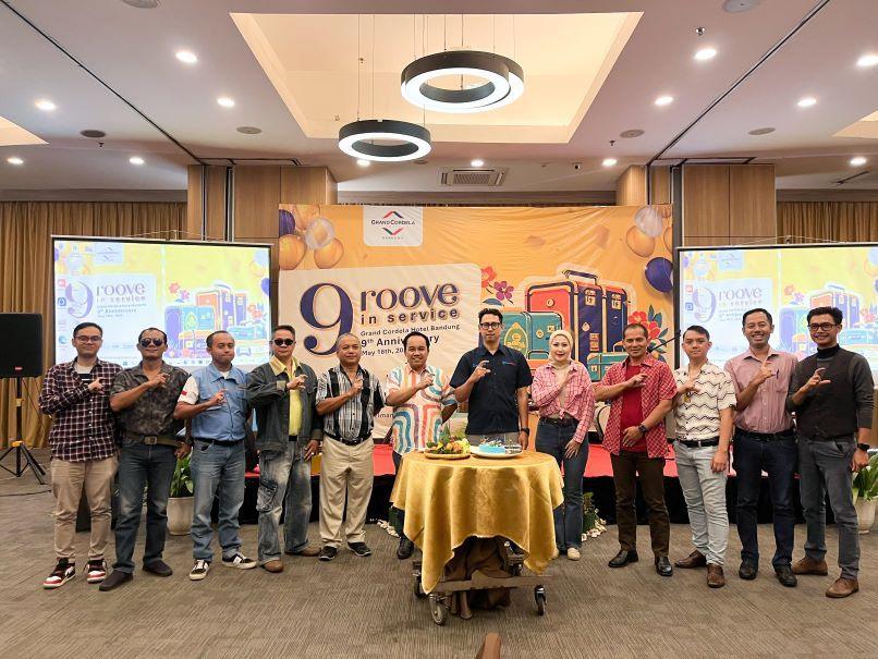 Rayakan 9 Tahun, Grand Cordela Hotel Bandung Suguhkan Energi Baru dalam Layanan Lewat “9ROOVE IN SERVICE”