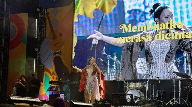 Yura Yunita di Gedebage Jazz Festival 2025