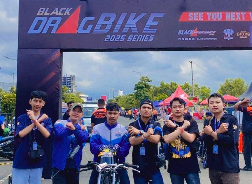 DPC XTC Banyumas Ramaikan Black Drag Bike 2025 Seri III di Purwokerto