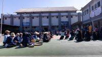 Warga Binaan Perempuan yang sedang berlatih untuk Opera Kolosal Perempuan Ciung Wanara